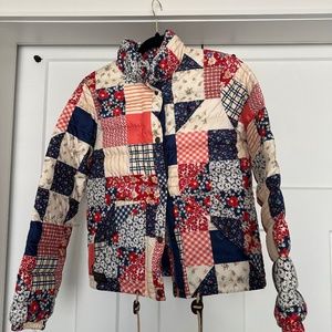 Ralph Lauren patchwork down jacket